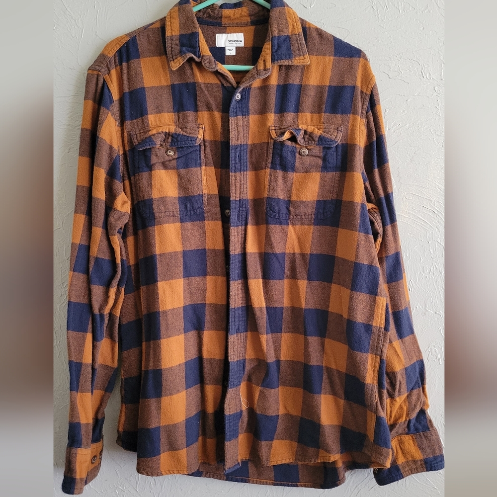 Sonoma Flannel Shirt - Size L